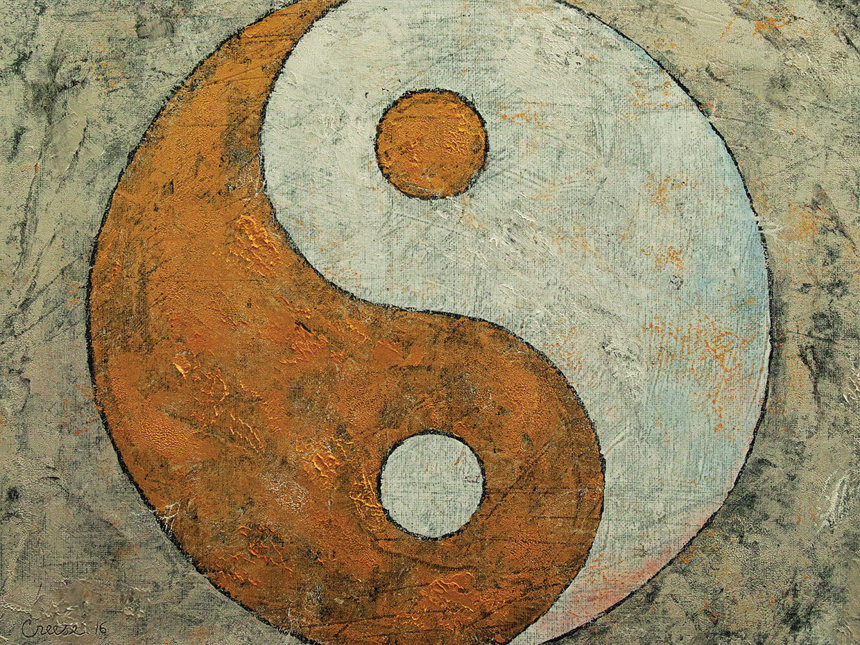 Gold Yin Yang