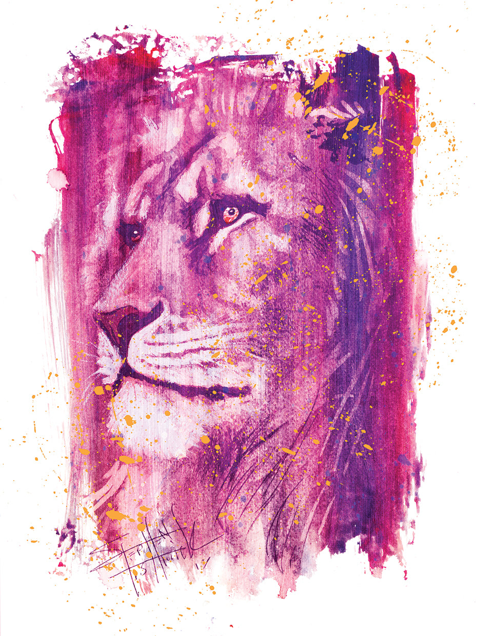 Wild Colors - Lion