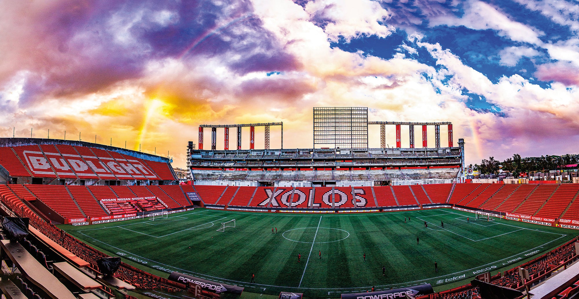 Rainbow over the Stadium
