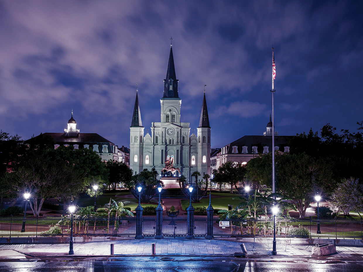 Jackson Square Night Lights