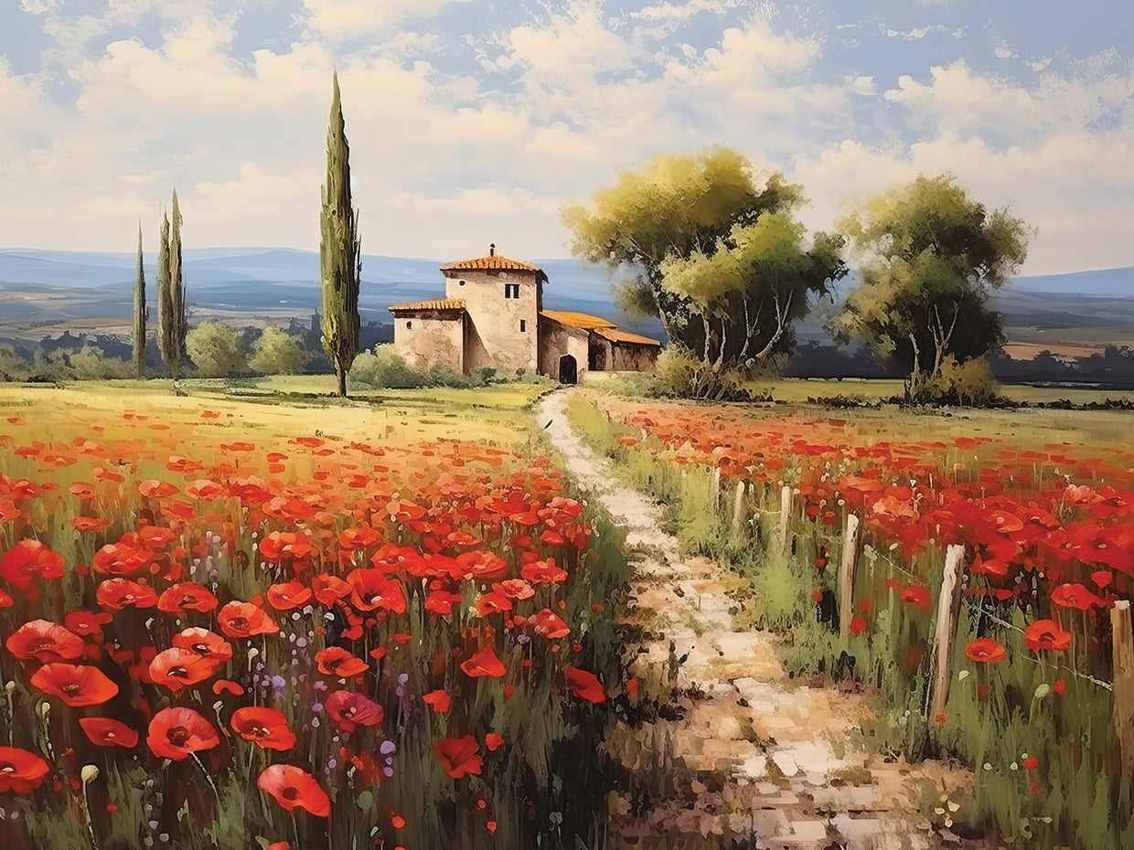 Red Poppy Path