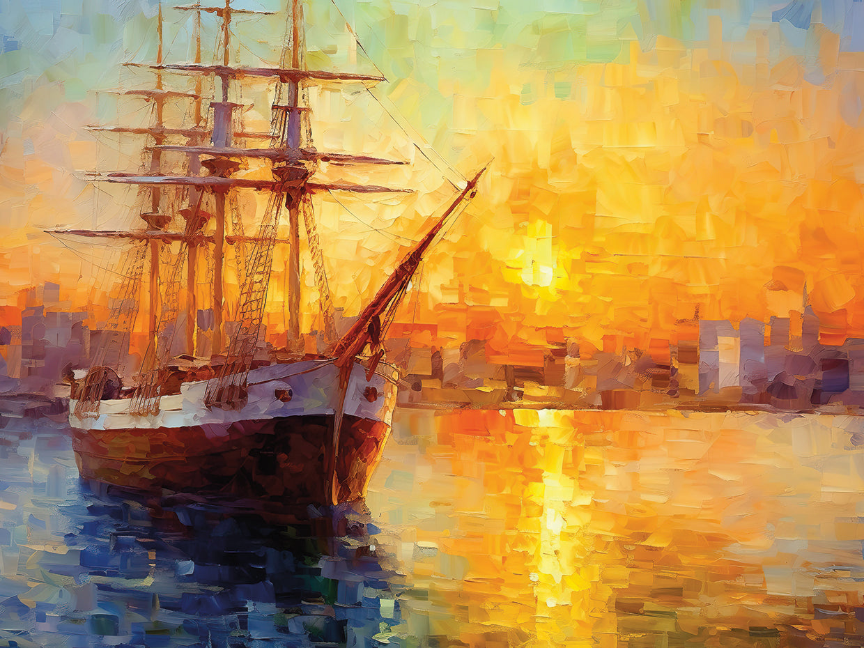 Sail Boat, Sails Down!