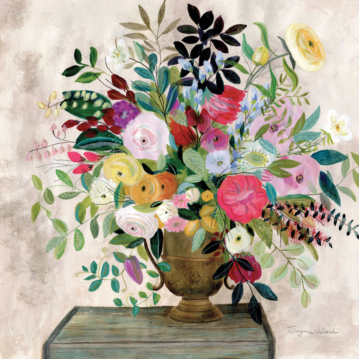 Beauty Enthroned with Table