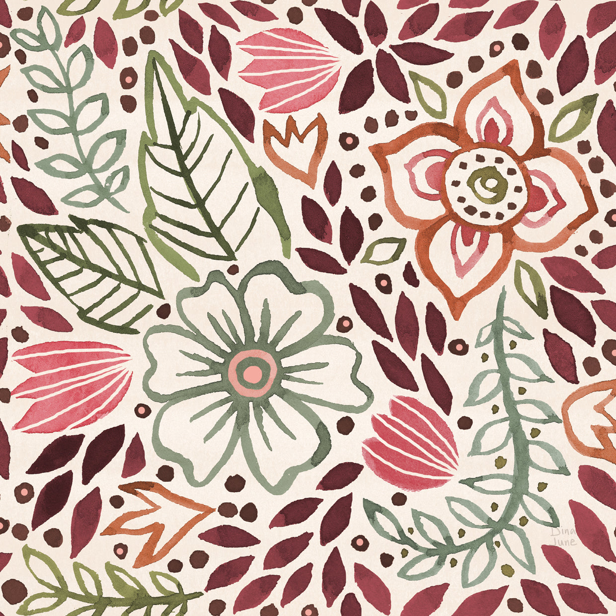 Floralscape Pattern VIIA
