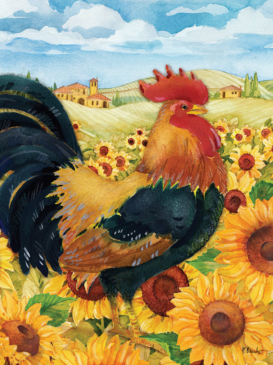 Sunflower Roost Vertical