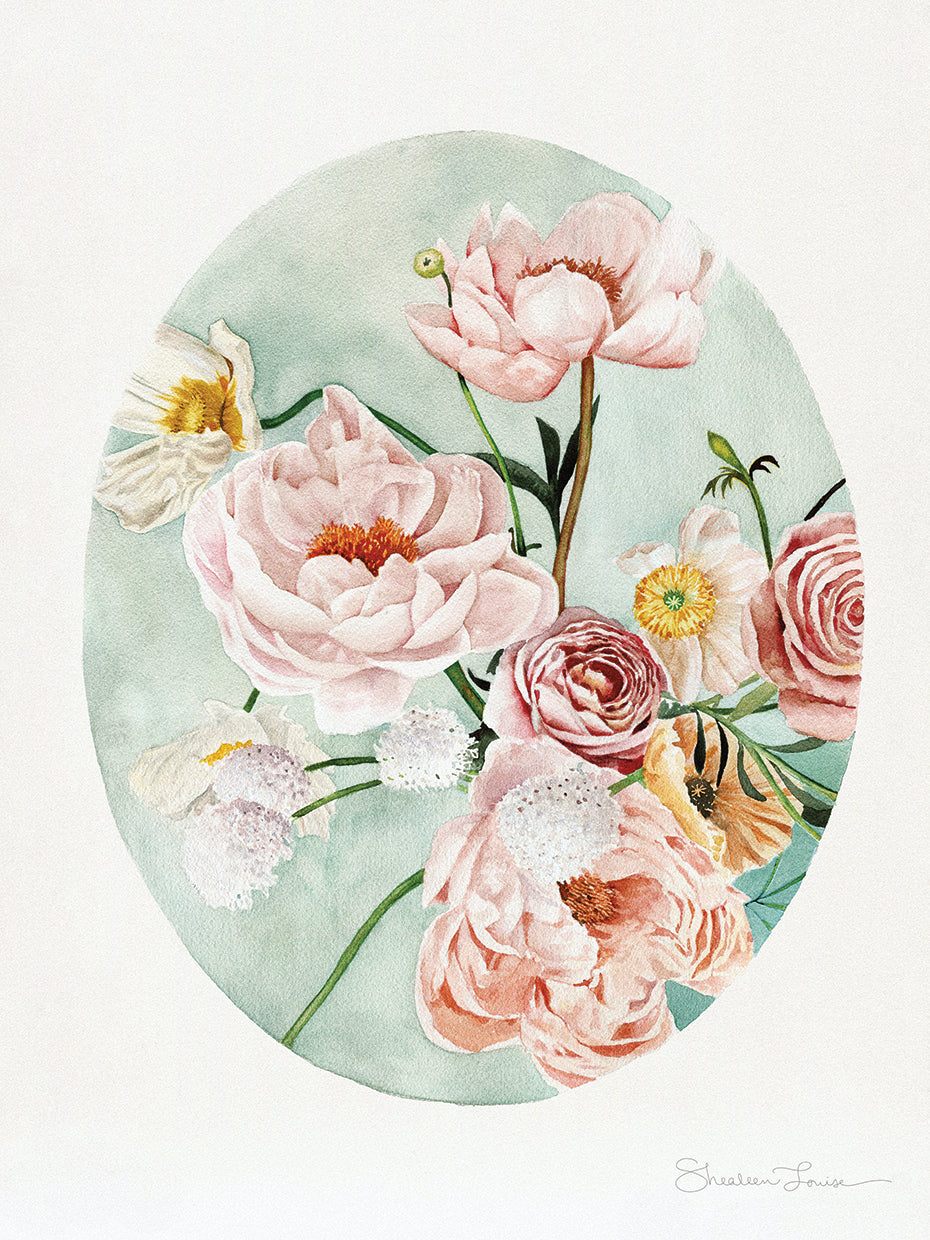 Peonies and Poppies