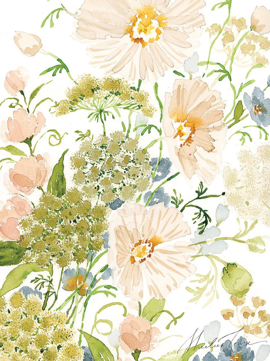Whimsical Garden Flowers