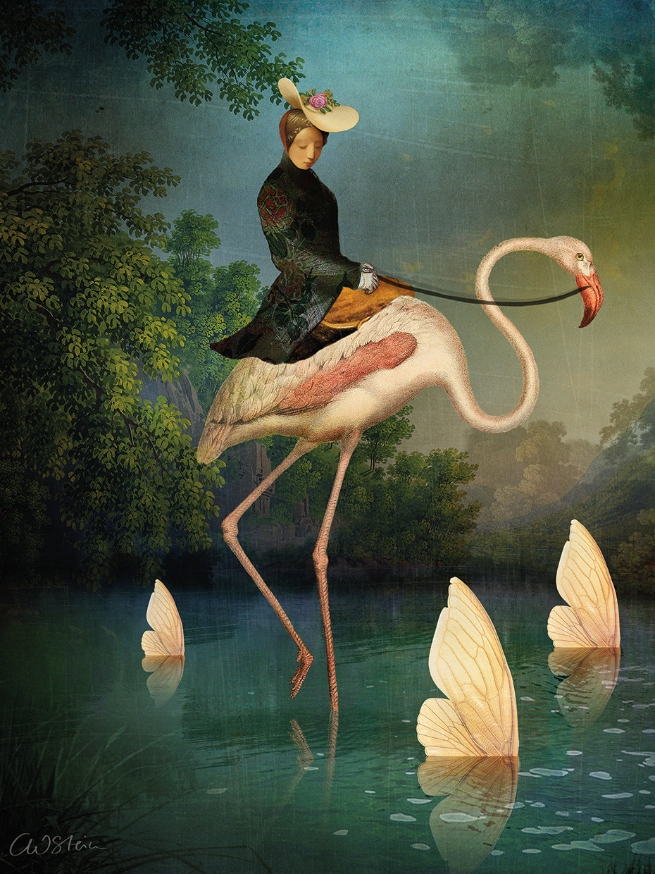Le-passage Wall Art by Catrin Welz-Stein | Fine Art Canvas