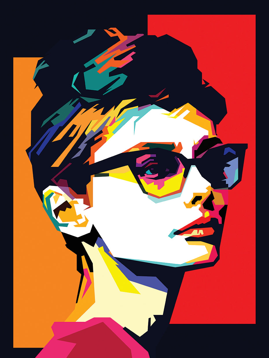 Colorful Fan Art Audrey Pop Art