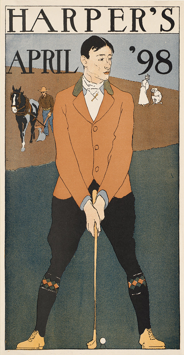 Vintage Harper's Magazine Cover 1898