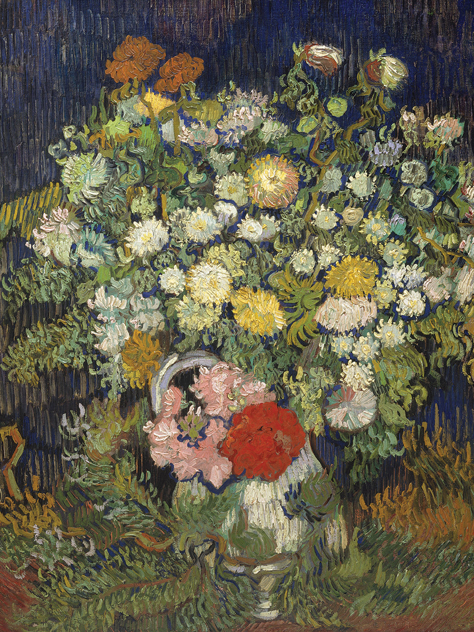 Bouquet Of Flowers In A Vase