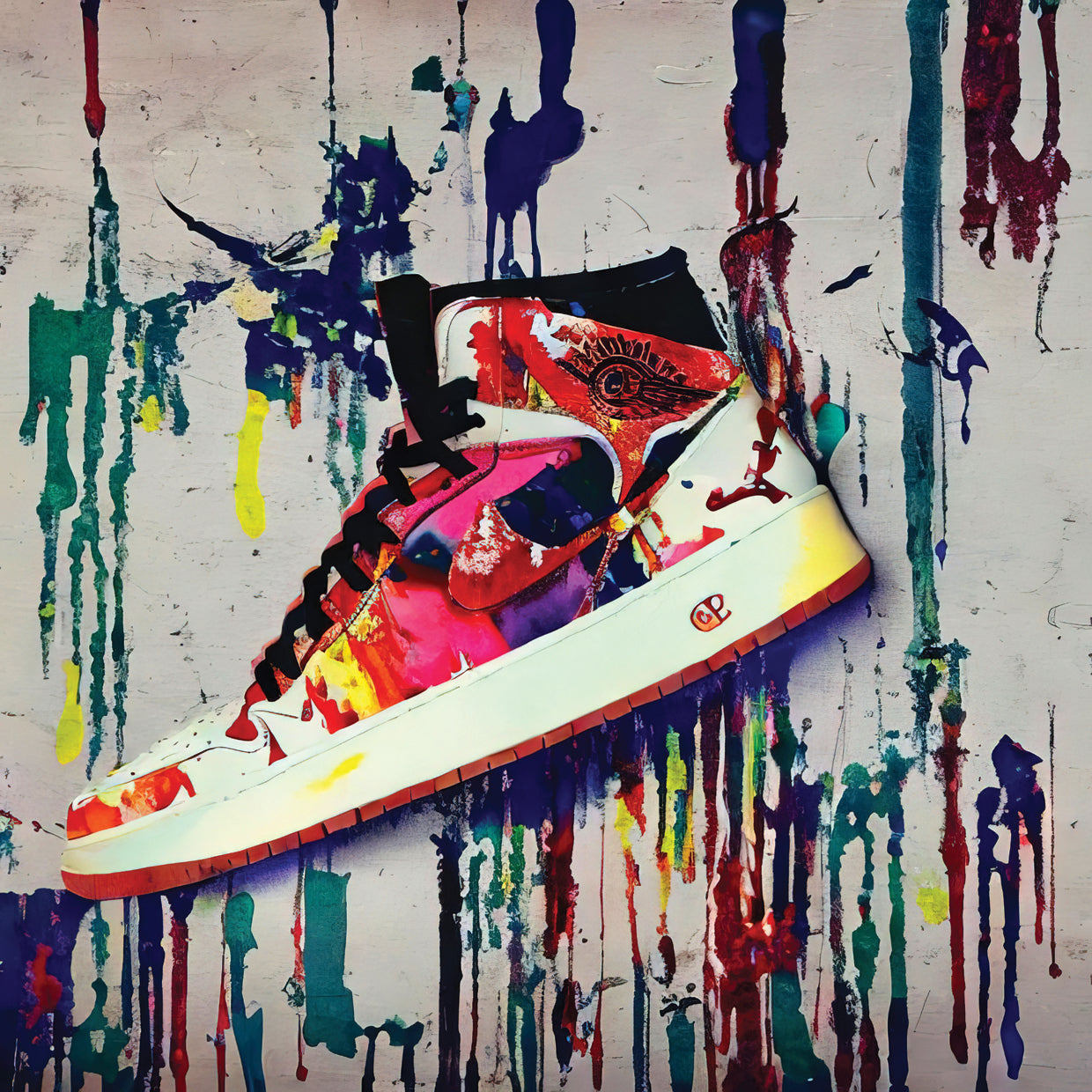 Pop Graffiti Shoes Chicago Air Series 1