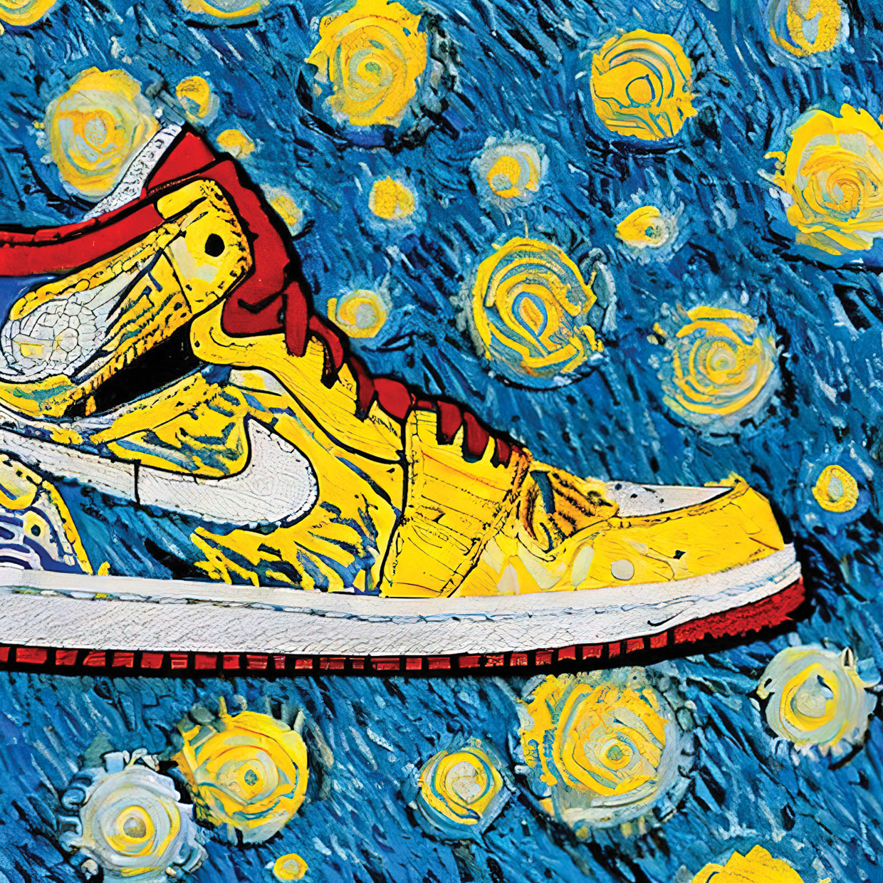 Pop Graffiti Shoes Chicago Air Series 4