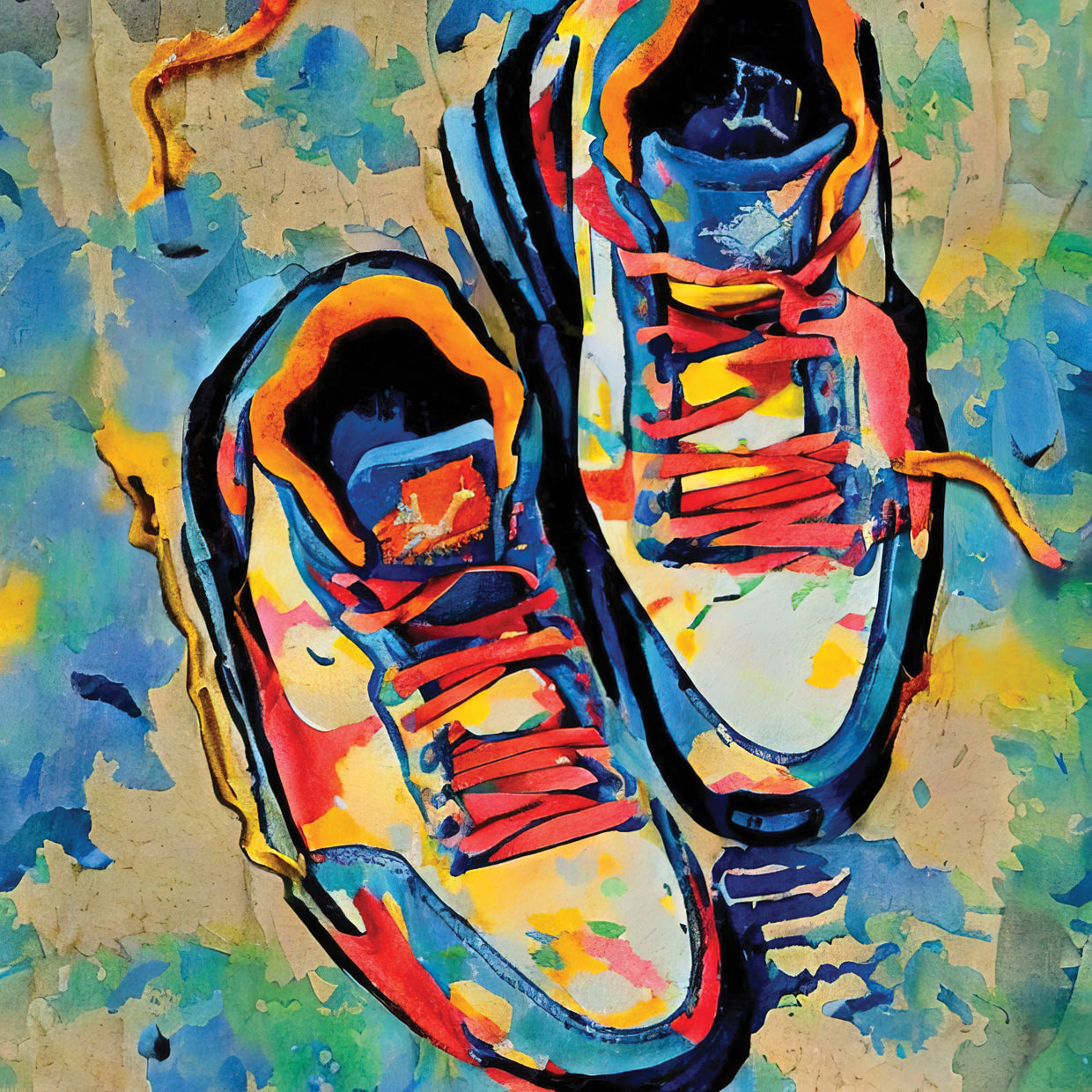 Pop Graffiti Shoes Chicago Air Series 6