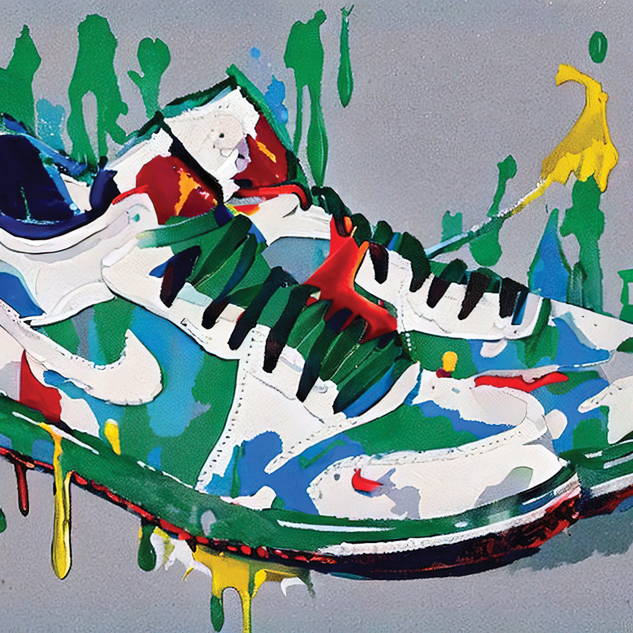Pop Graffiti Shoes Chicago Air Series 8