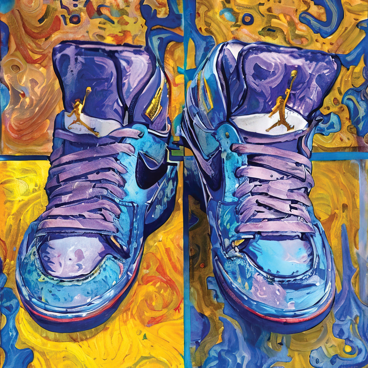 Pop Graffiti Shoes Chicago Air Series 32