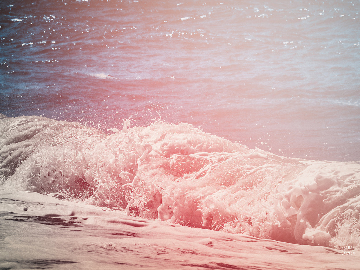 Lost Coast Waves Pink II