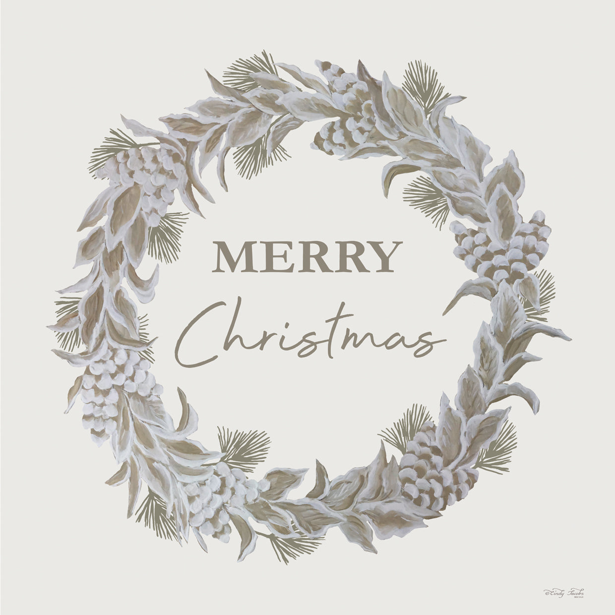 Merry Christmas Wreath