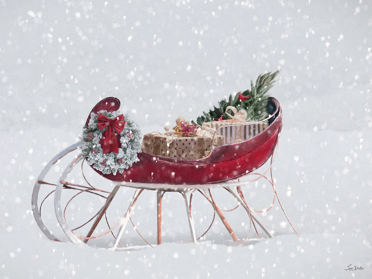 Snowy Christmas Sleigh