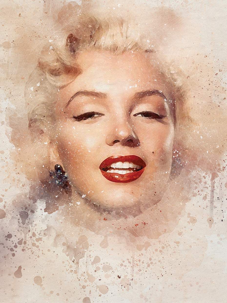 Inspired by Marilyn 2 Watercolor