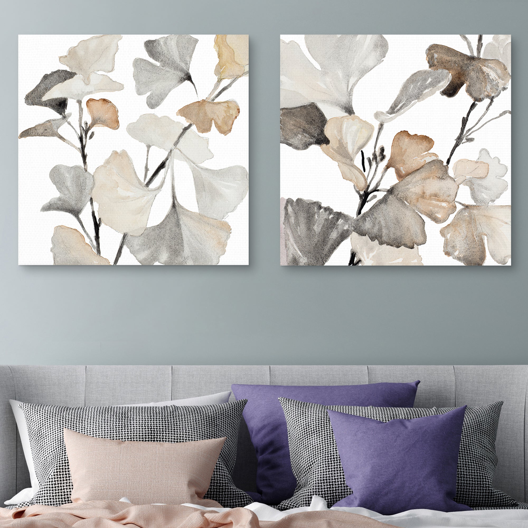 Neutral Ginko Stems I & II