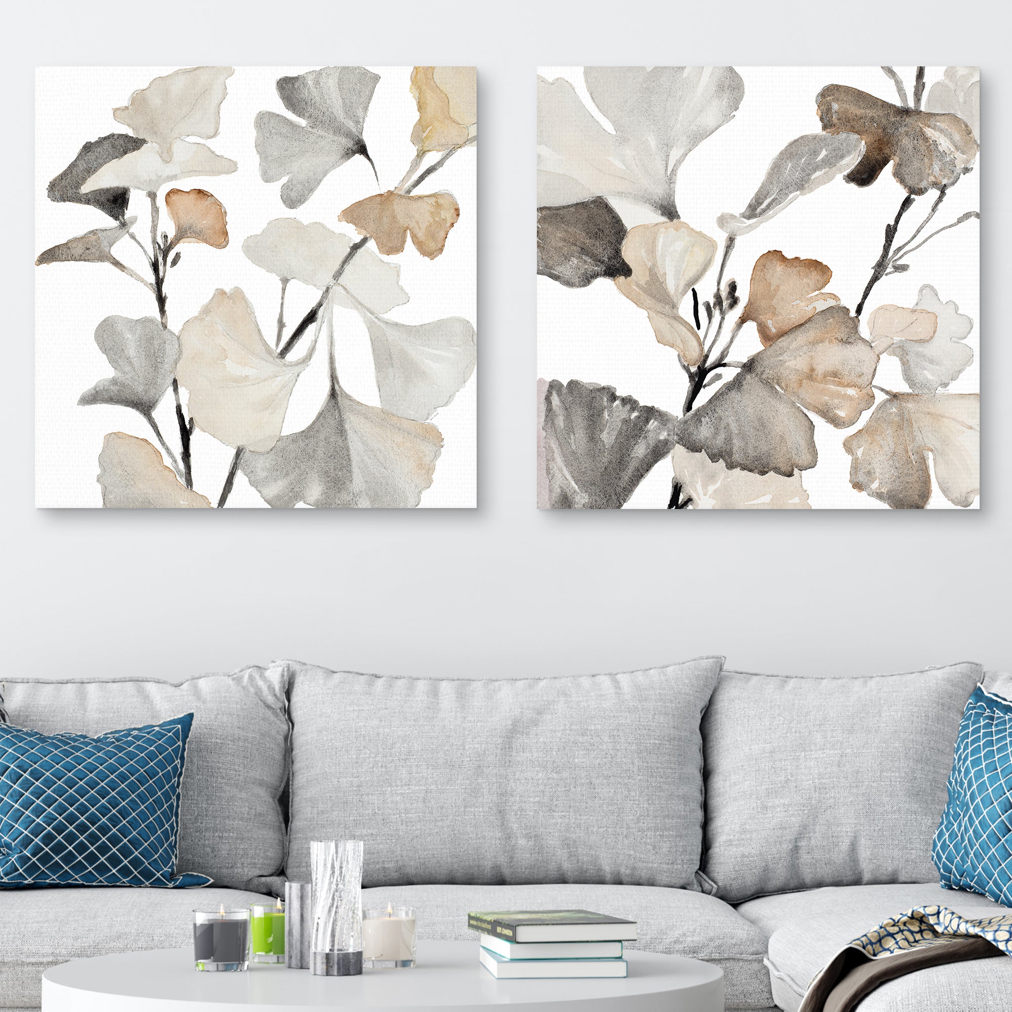 Neutral Ginko Stems I & II