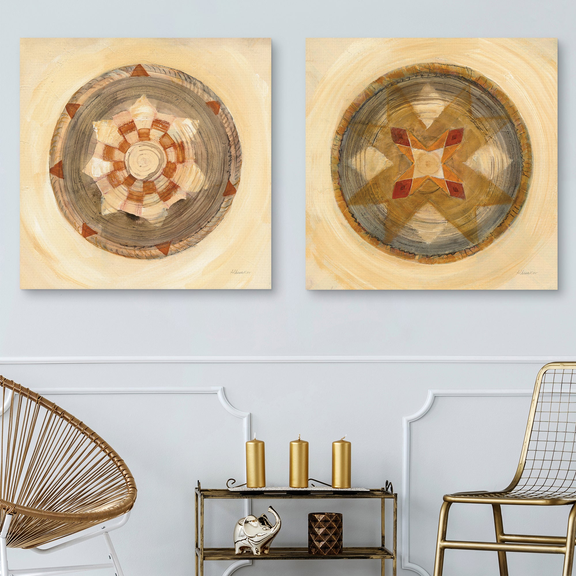 Woven Beauty III & IV