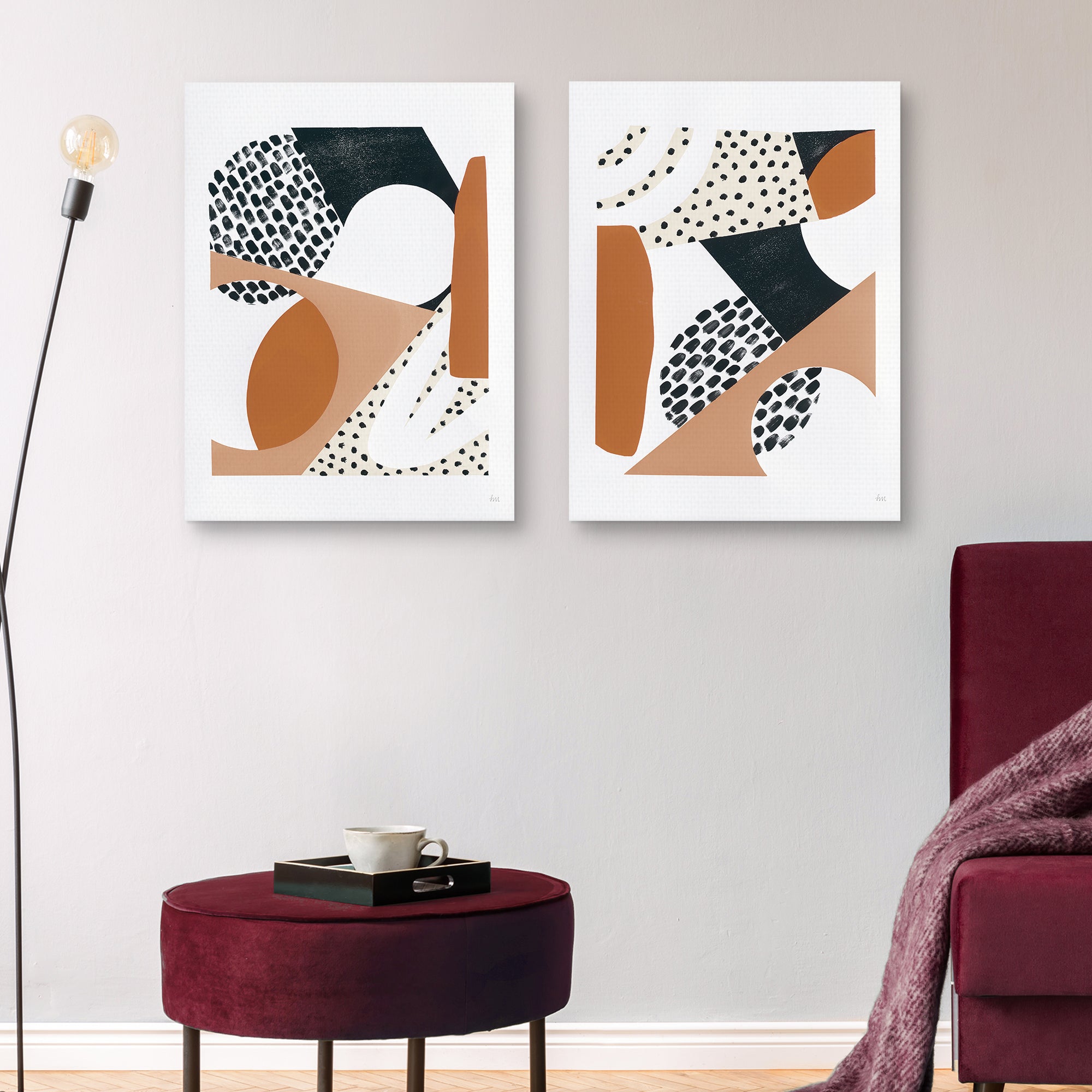 Luminous Tumble I & II Warm