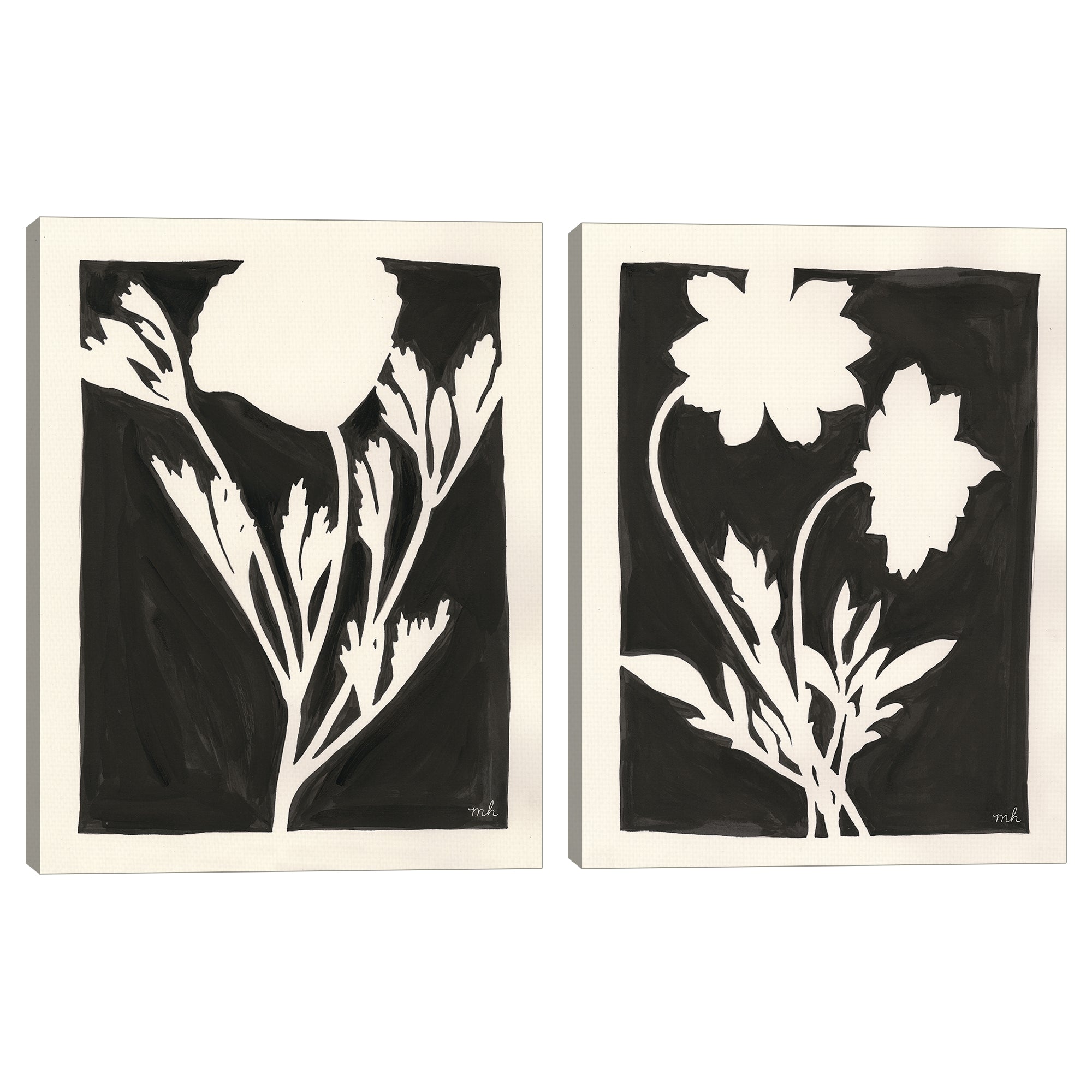 Joyful Spring I & II Black