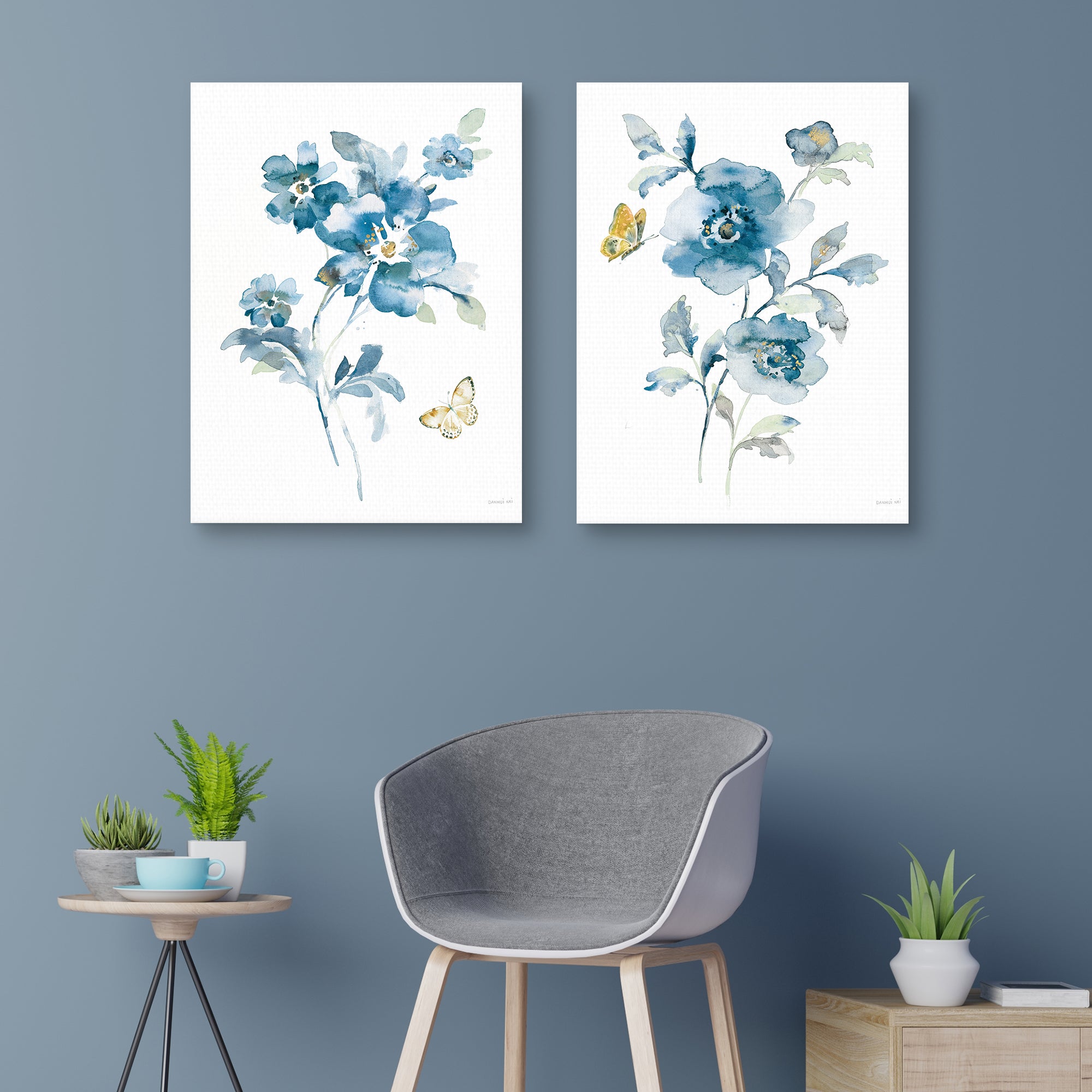 Blues of Summer I & II Gilded