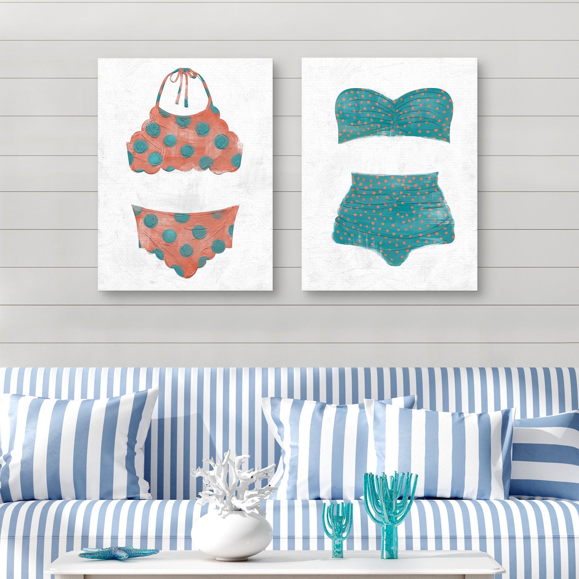 Polka Dot Bikini III & IV