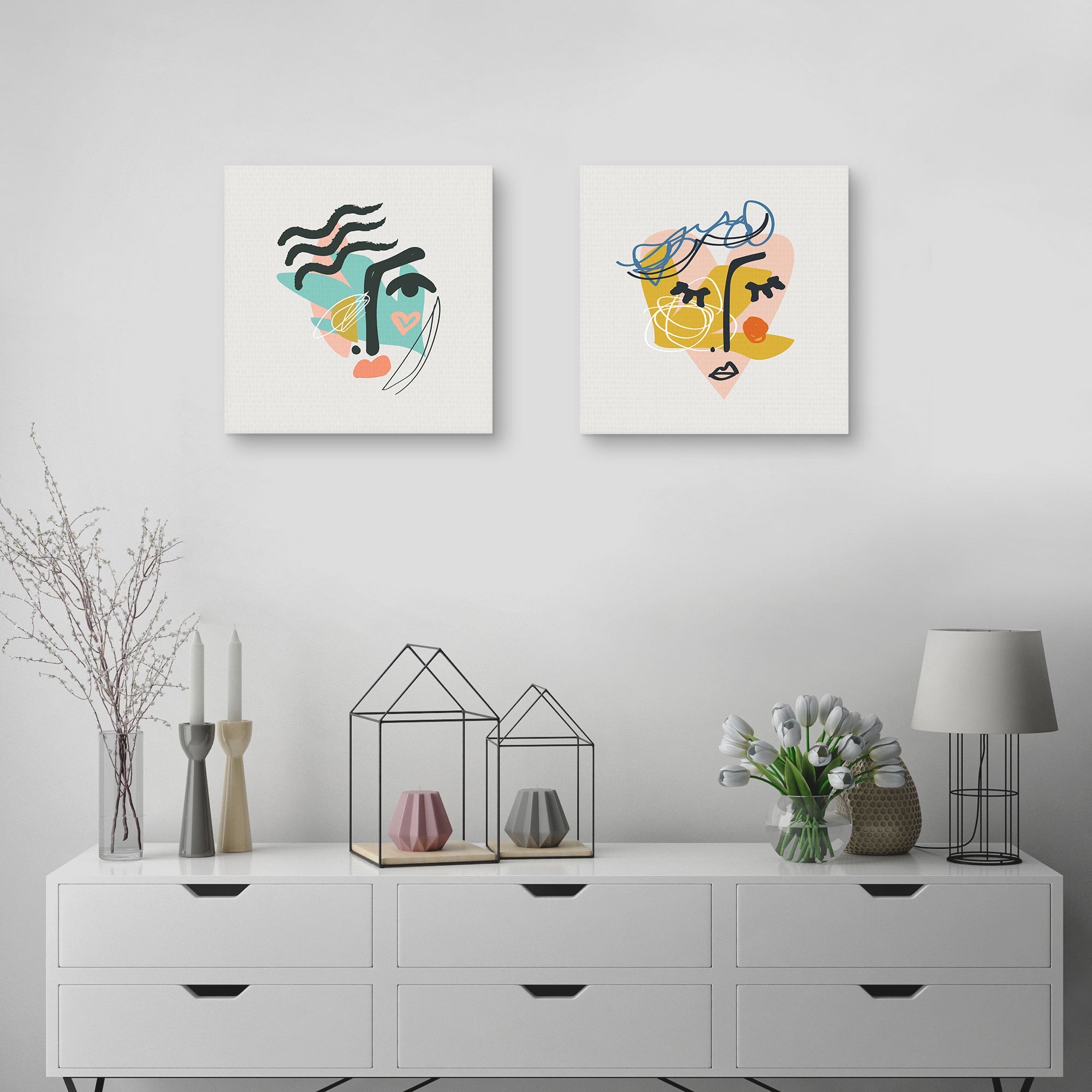 Simply Love Scandi & Pretty Patchwork Portrait