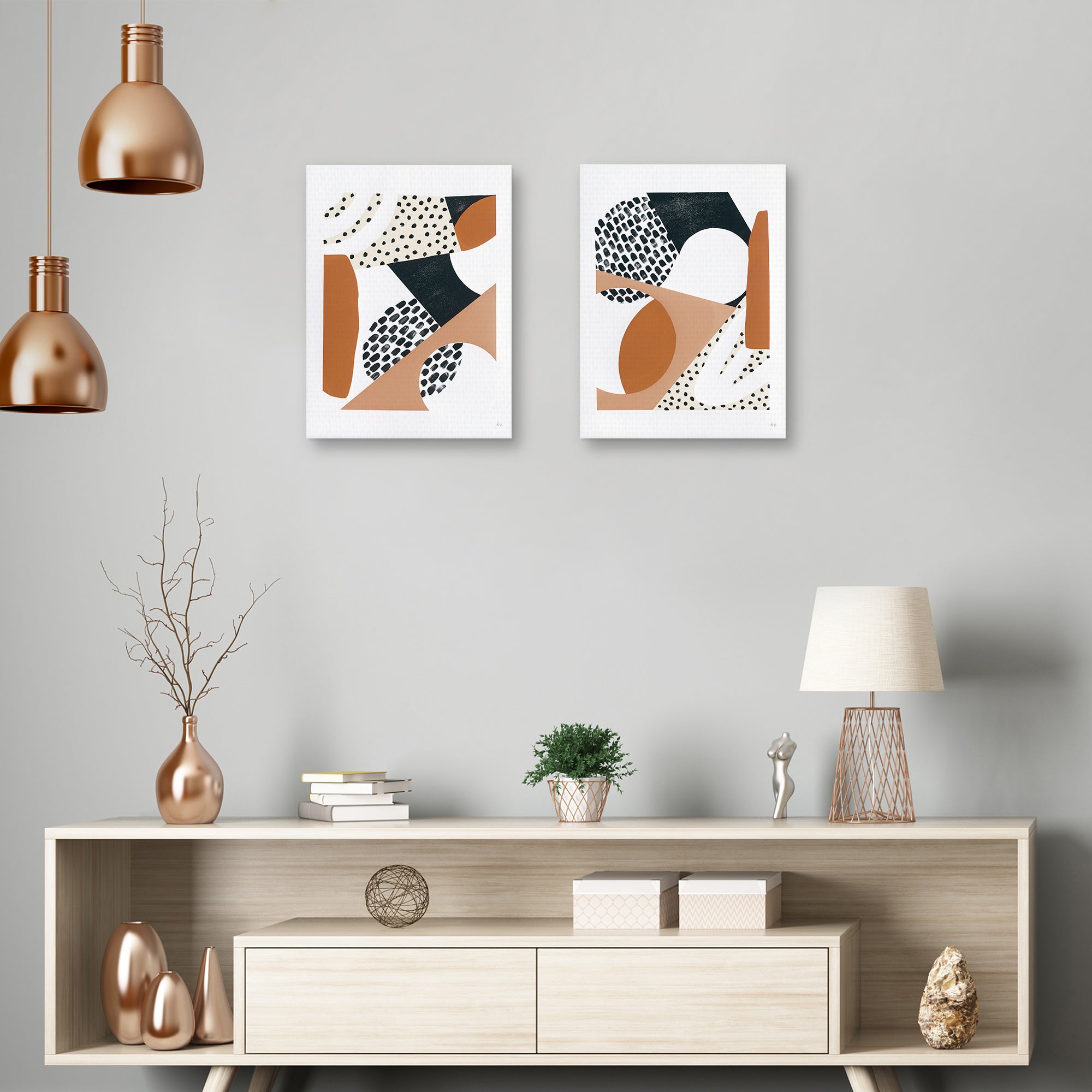 Luminous Tumble I & II Warm