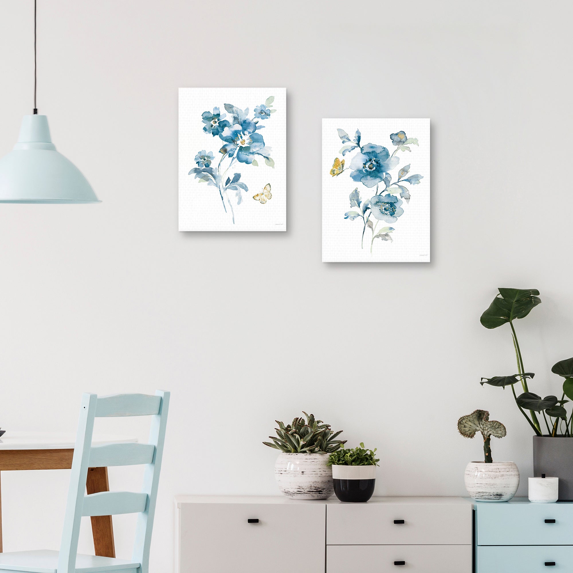 Blues of Summer I & II Gilded