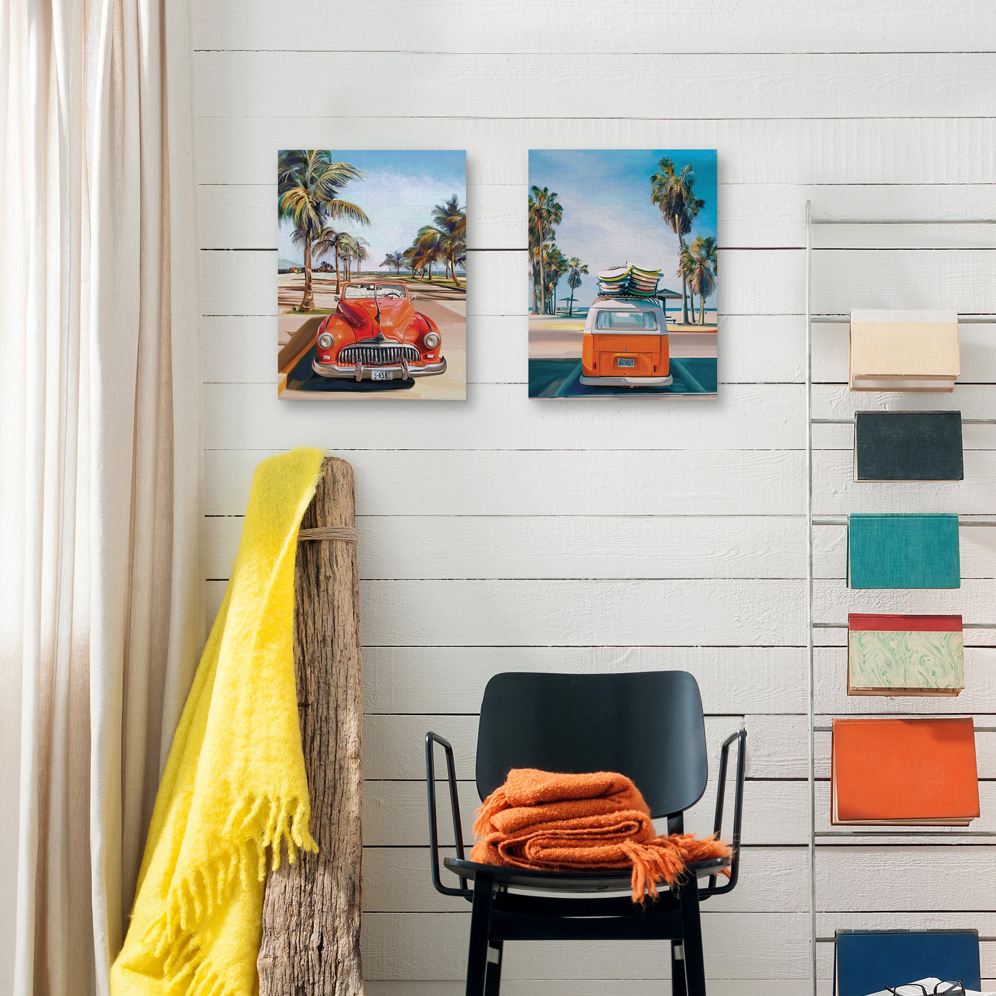 Retro Beach Day I & II