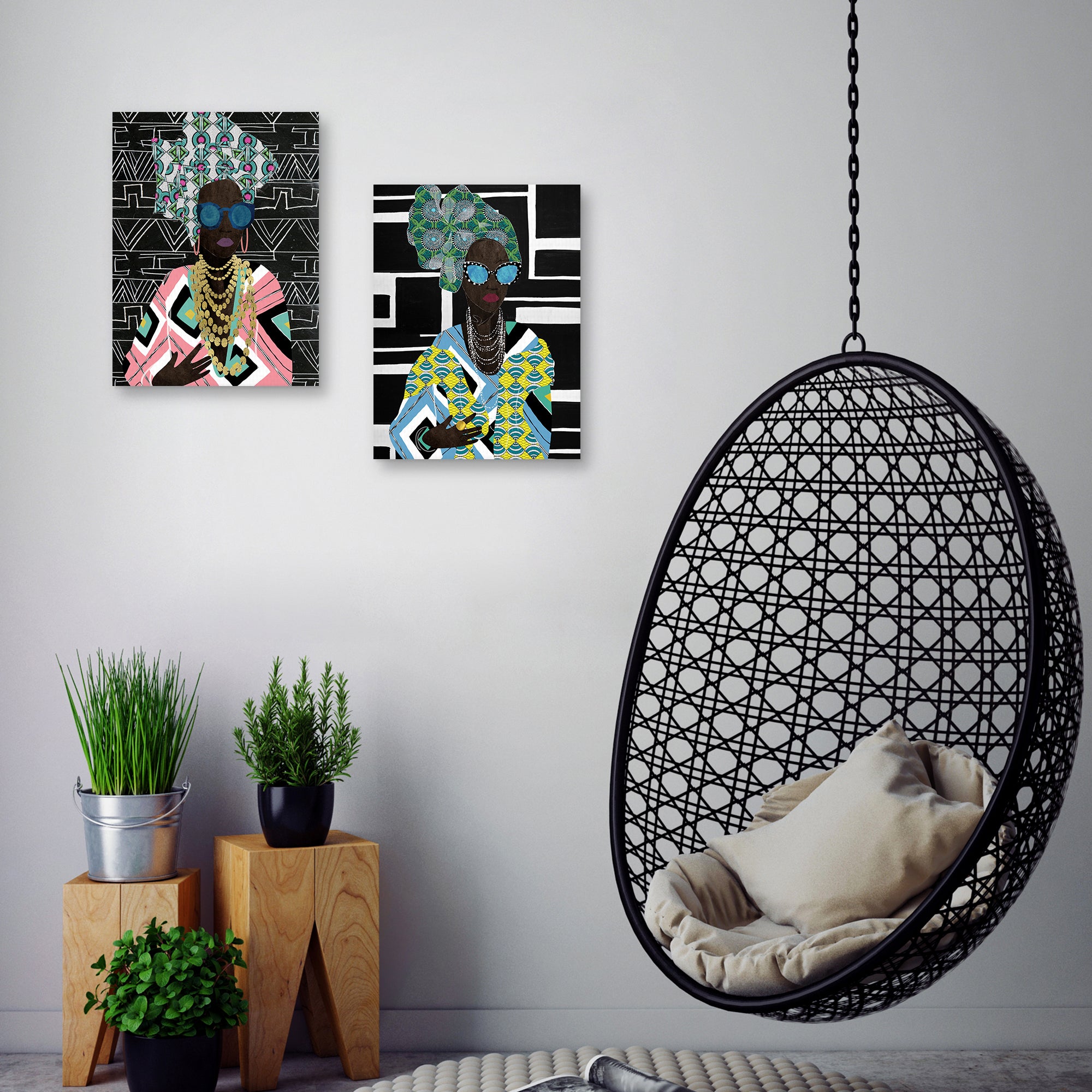 Fly Queen Geo & Geometrics Queen