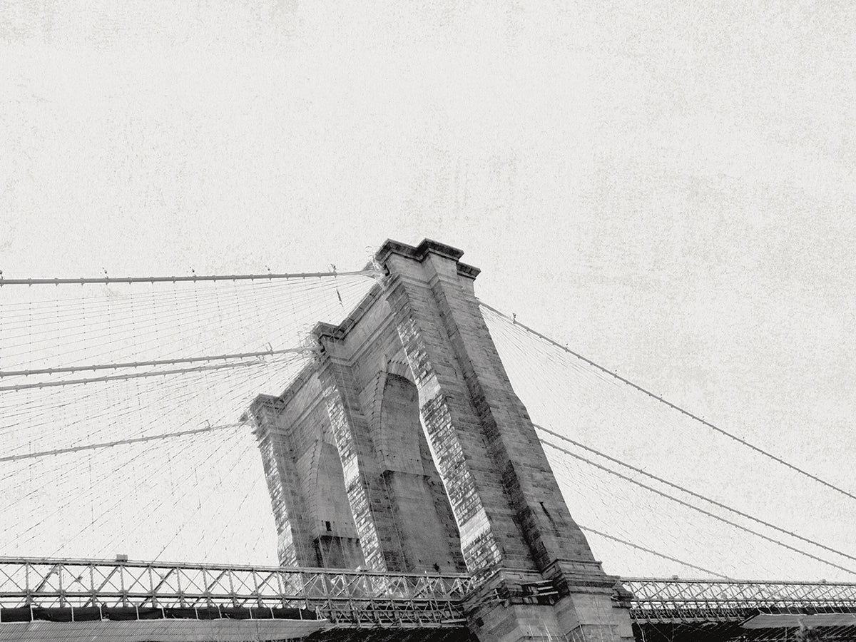 Brooklyn Bridge From Below
