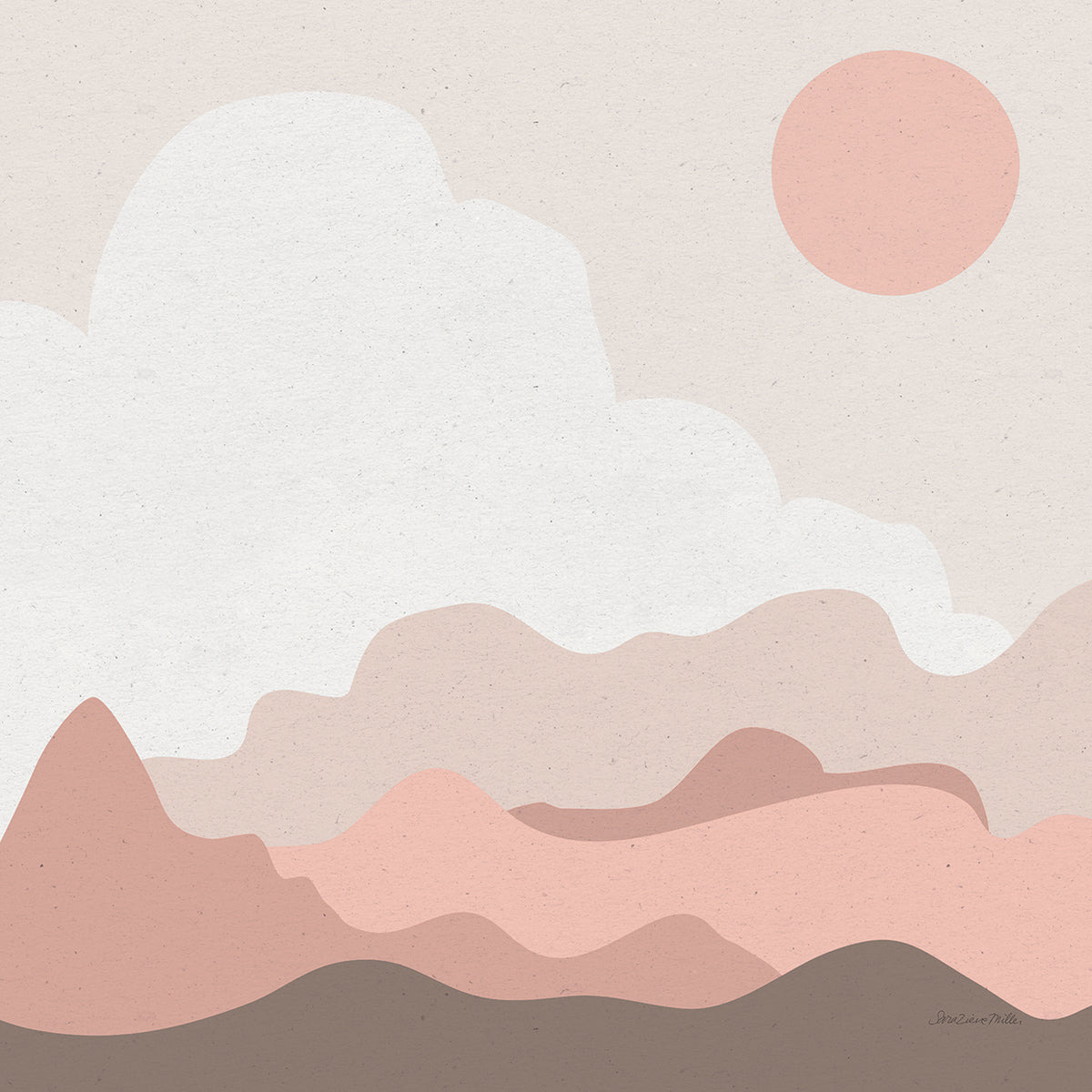 Mountainous I Pink
