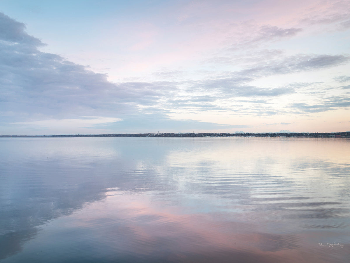Bellingham Bay Clouds Reflection II