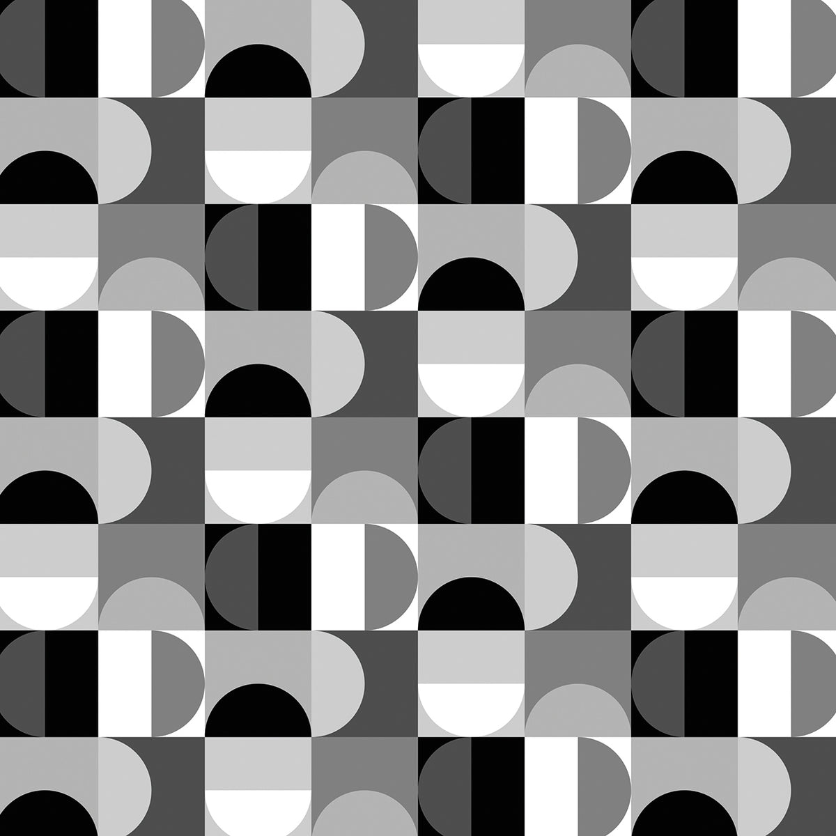 Tic Tac Greys Pattern