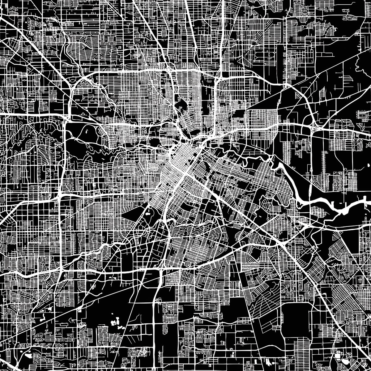 Houston Street Map