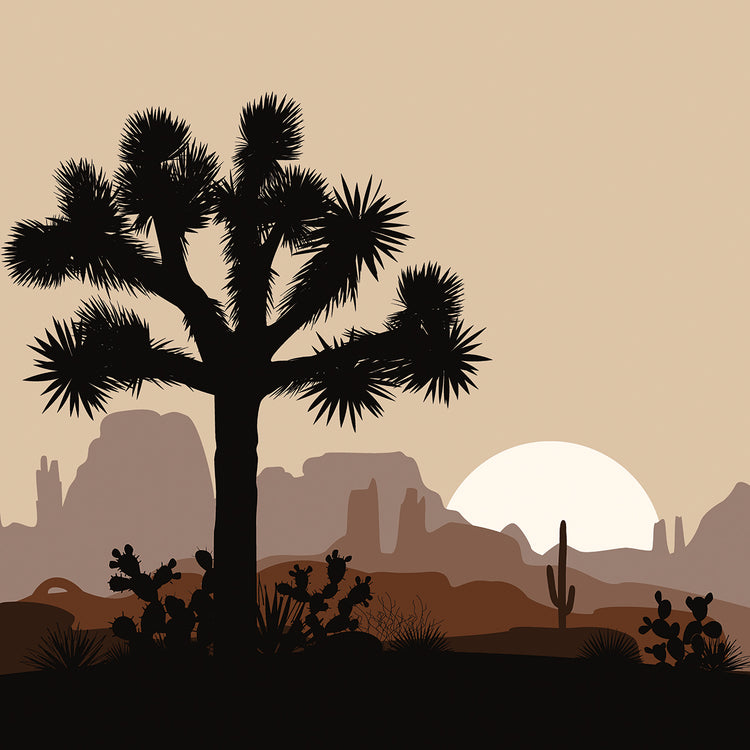 Cuadros en Lienzo Buenos Días Joshua Tree