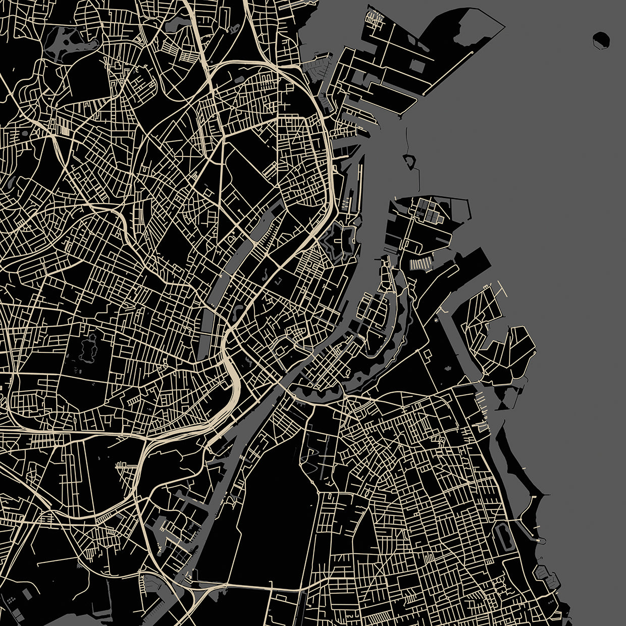 Copenhagen City Map