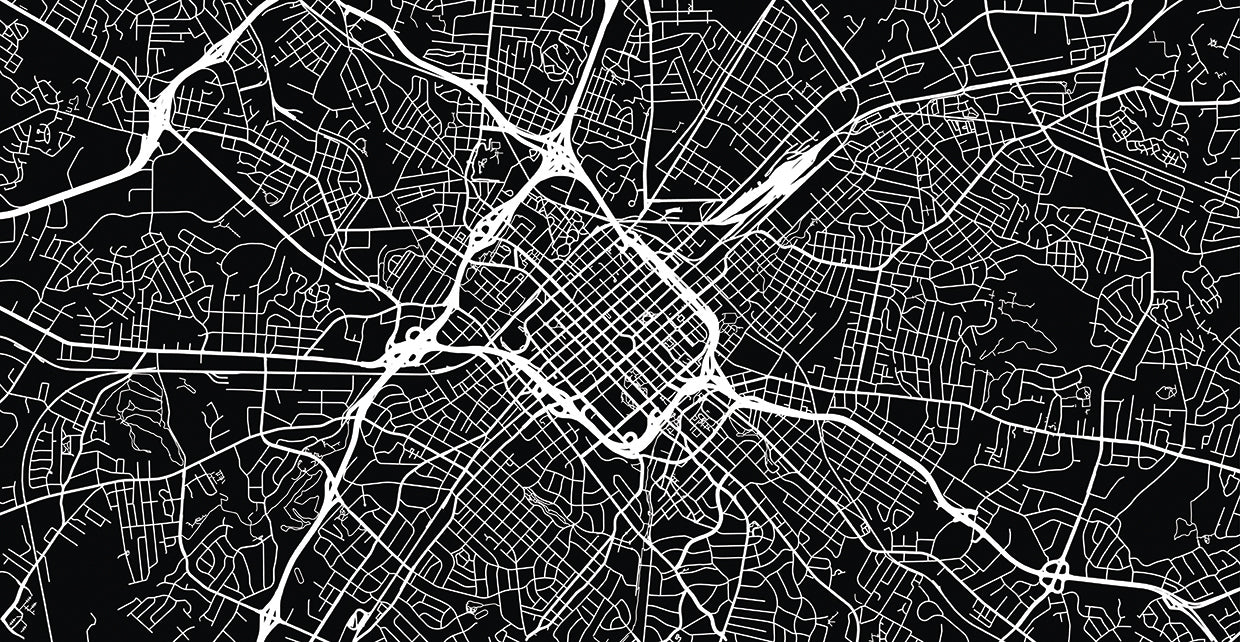 Charlotte NC City Map
