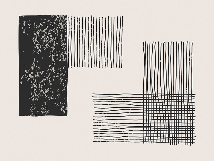 Mod Two Corner Lines Lienzos