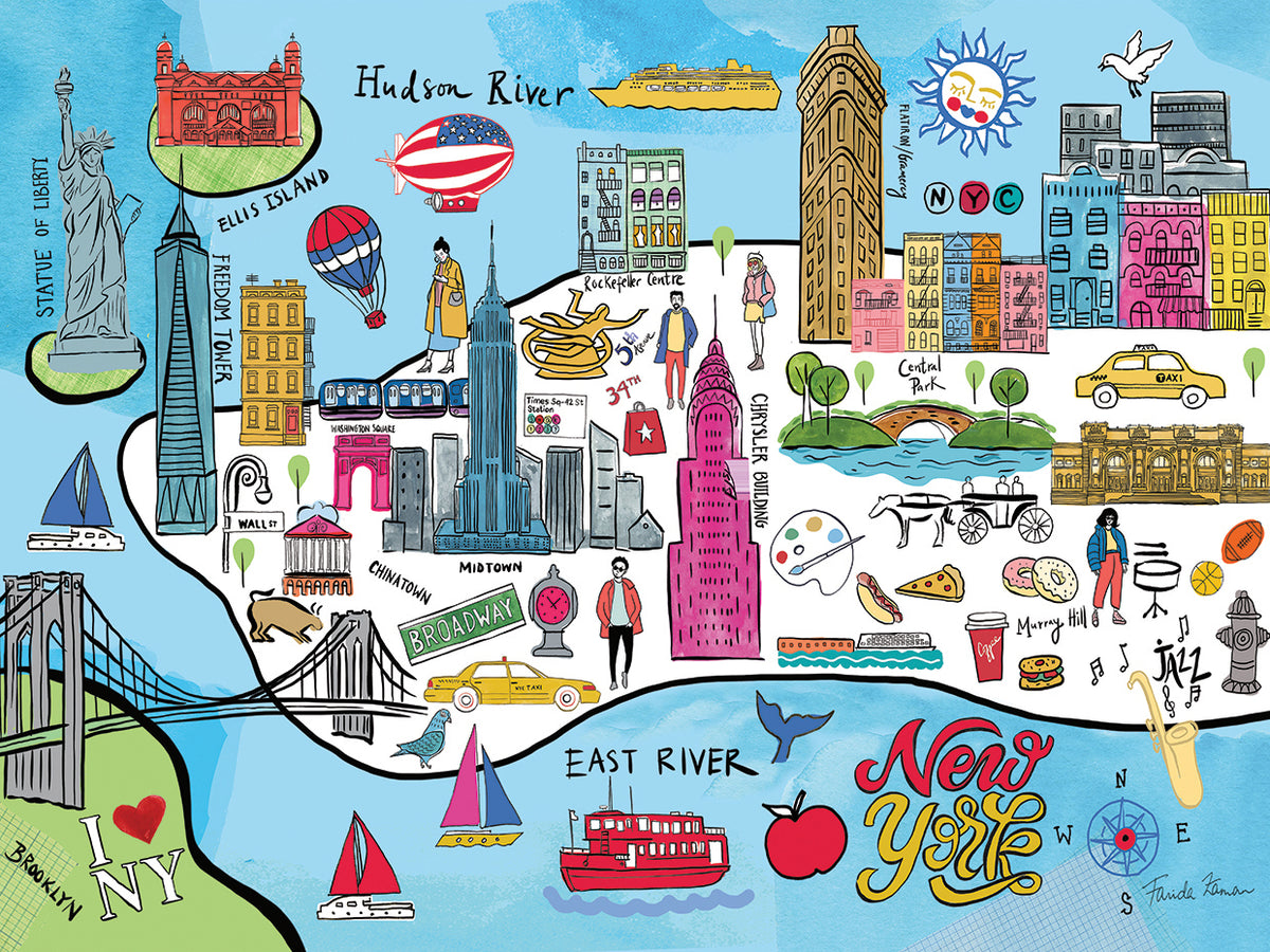 New York Map
