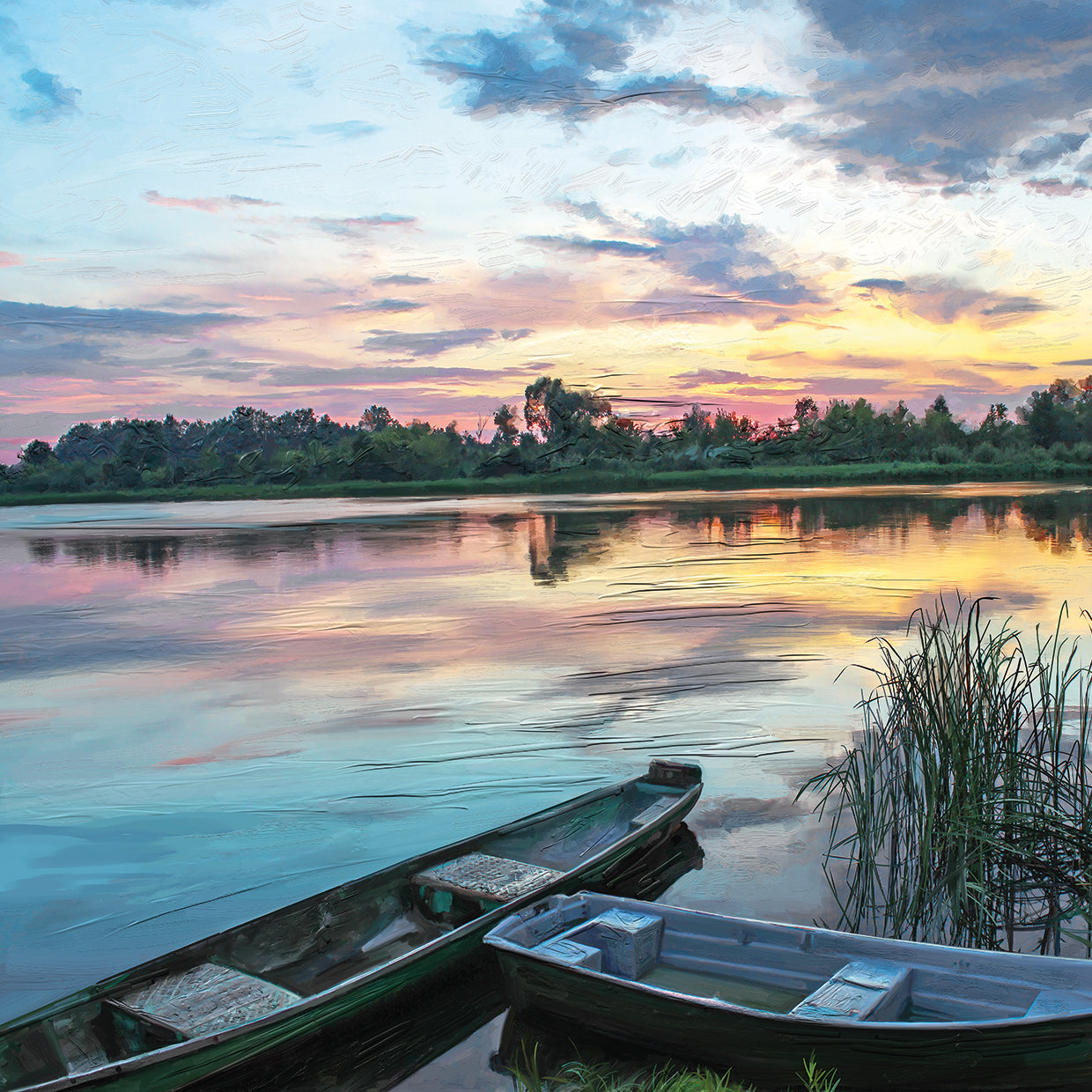 Lakeside Sunset