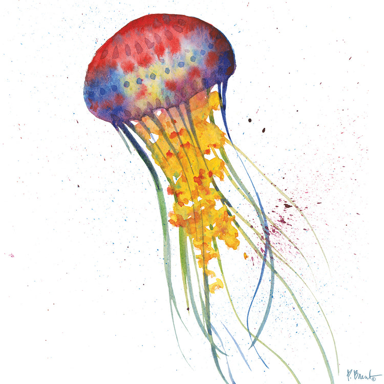 Lienzos Medusas de aguas profundas I