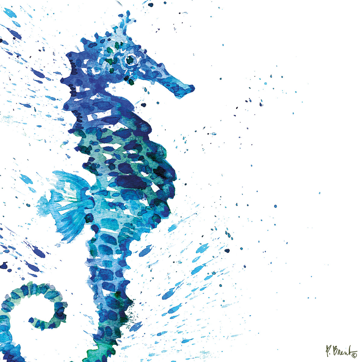 Arianna Seahorse I – White