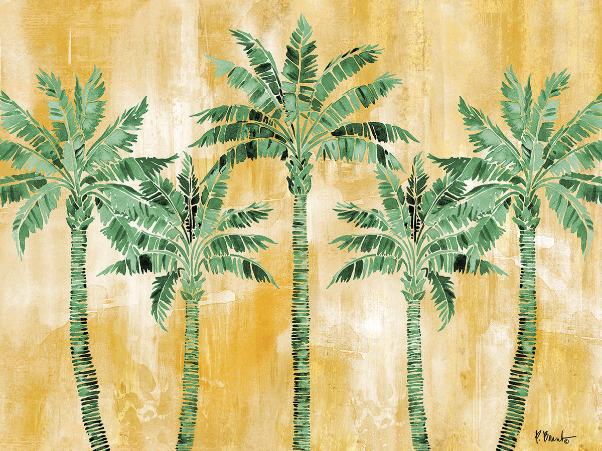 Tahiti Palm Horizontal – Monochromatic